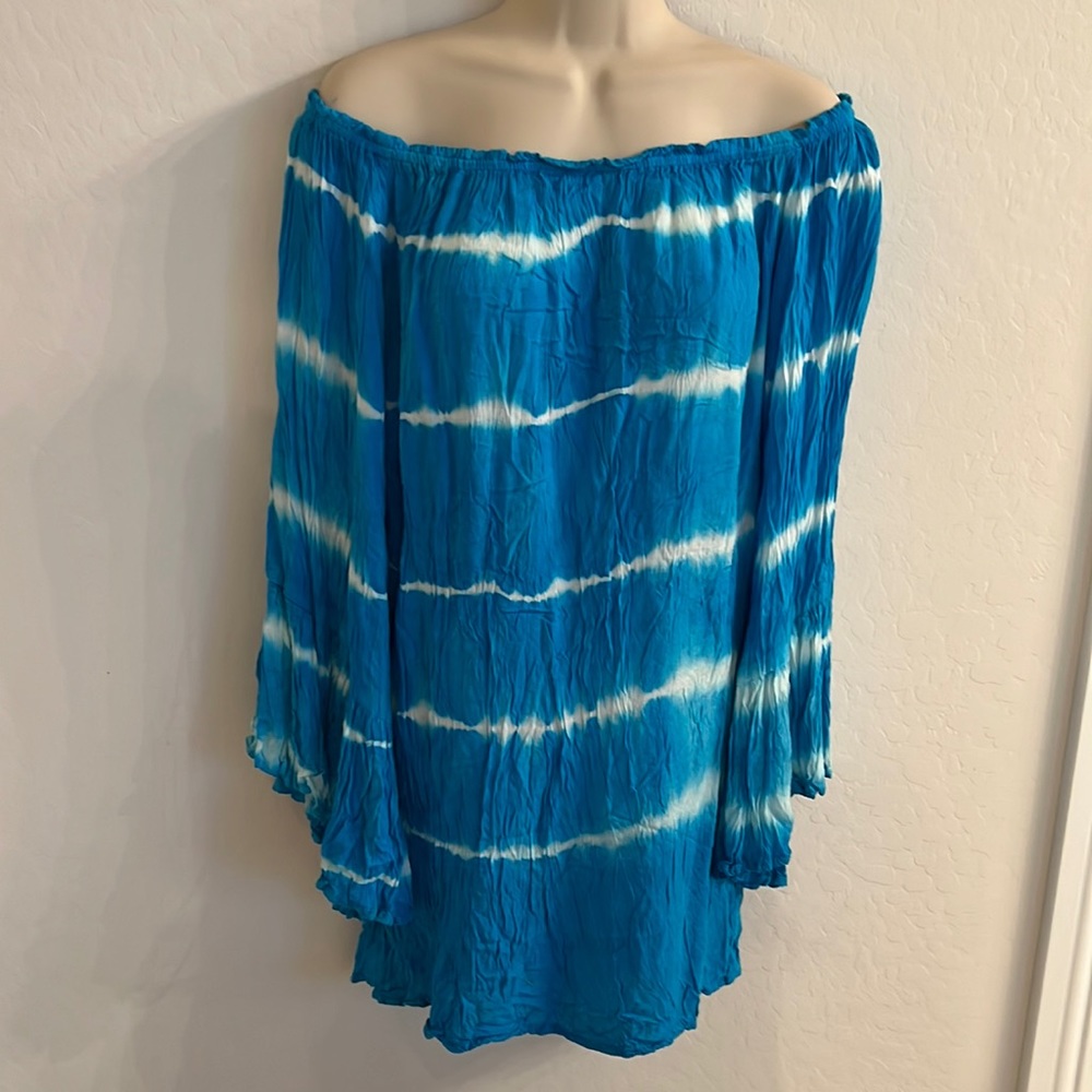 Tie Dyed Swim Coverup